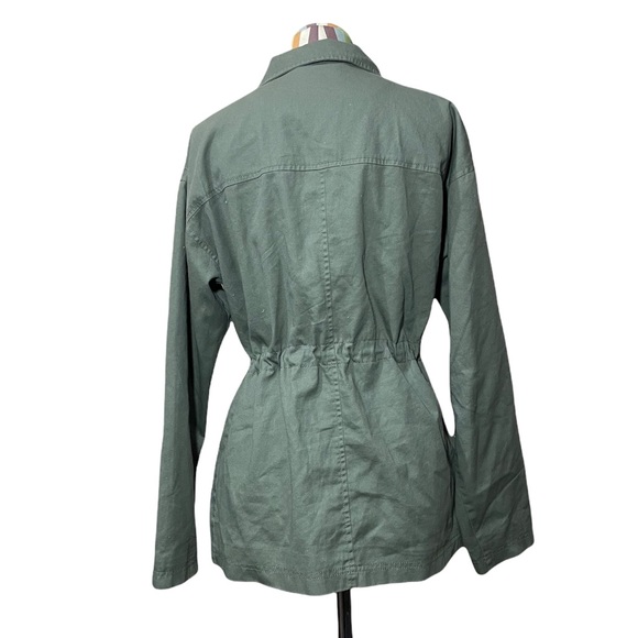 Universal Thread Olive Green Military Jacket 0461 - Picture 5 of 7